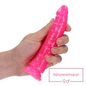 Slim Realistic Dildo with Suction Cup - Glow in the Dark - 6'' / 15,5 cm