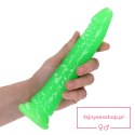 Slim Realistic Dildo with Suction Cup - Glow in the Dark - 8'' / 20 cm