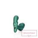 Stacked Vibrating Prostate Massager with Remote Control - Metallic Green
