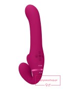 Ai - Dual Vibrating & Air Wave Tickler Strapless Strapon