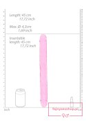 Realistic Double Dong - 18'' / 45 cm