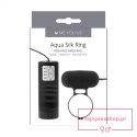 Pierścień- Me You Us Aqua Silks Cock Ring Black