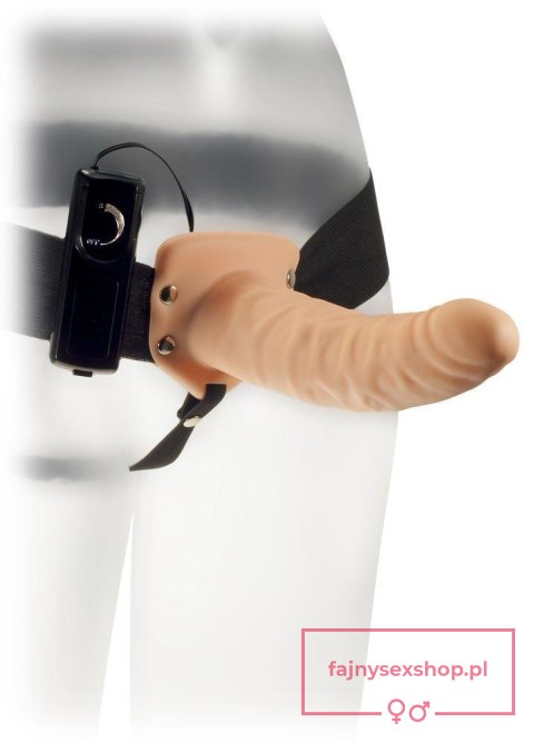 Proteza-The Extender Plus Vibrating Hollow Strap On Kinx Proteza-The Extender Plus Vibrating Hollow Strap On Kinx