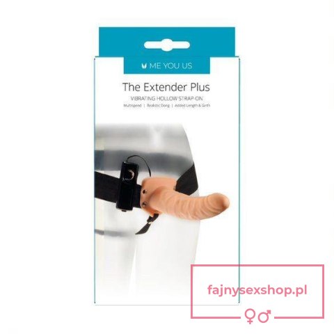 Proteza-The Extender Plus Vibrating Hollow Strap On Kinx Proteza-The Extender Plus Vibrating Hollow Strap On Kinx