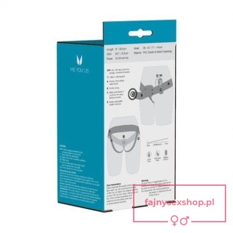 Proteza-The Extender Plus Vibrating Hollow Strap On Kinx Proteza-The Extender Plus Vibrating Hollow Strap On Kinx