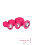 Plug-Diamond Plug Set-Pink Plug-Diamond Plug Set-Pink