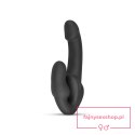 No-Parts - Morgan Strapless Strap-On Dildo - 22 cm - Black