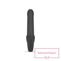 No-Parts - Morgan Strapless Strap-On Dildo - 22 cm - Black