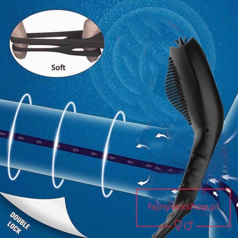 Remote powerful Tognue simulate cock ring Remote powerful Tognue simulate cock ring