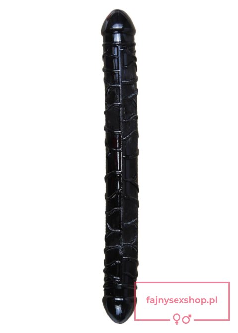 Dildo-Flexible Double Dong - Black