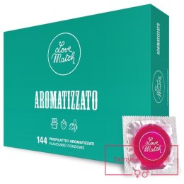 Prezerwatywy-Love Match Arromatizato - 144 pack