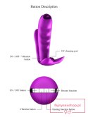 Stymulator-Silicone Panty Vibrator USB 7 Function / Heating