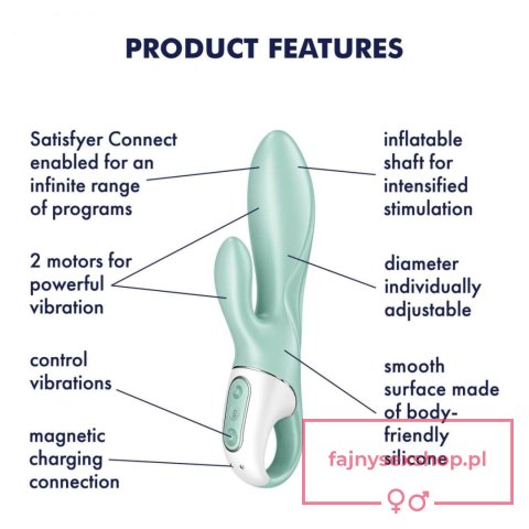 Air Pump Bunny 5 Connect App mint Air Pump Bunny 5 Connect App mint