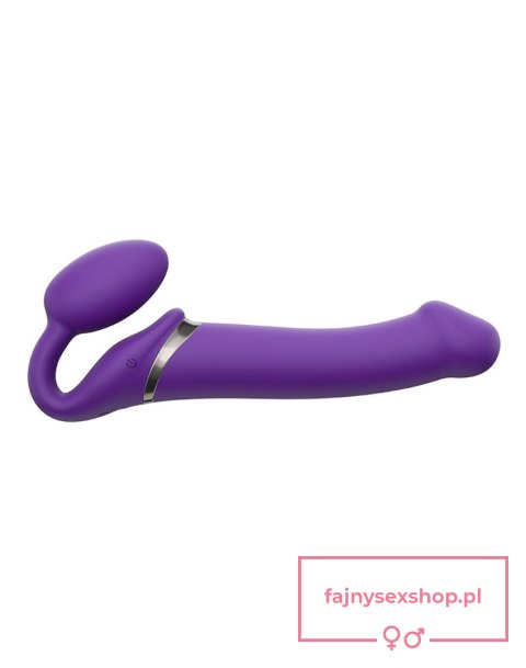 VIBRATING STRAP-ON - L - PURPLE VIBRATING STRAP-ON - L - PURPLE