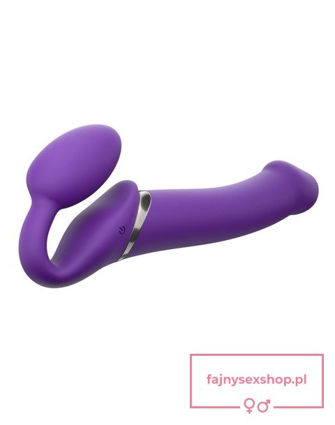 VIBRATING STRAP-ON - L - PURPLE VIBRATING STRAP-ON - L - PURPLE