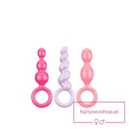 Zestaw-Satisfyer Plugs colored (set of 3)