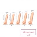 SLIDING SKIN REALISTIC DILDO VANILLA M