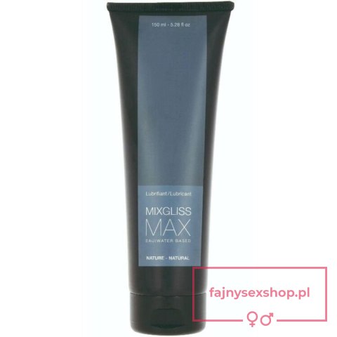 WATER-BASED MIXGLISS - MAX UNSCENTED 150 ML