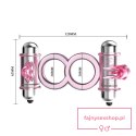 BAILE - BUNNY SNUGGLES COCK CLIT RING, 10 vibration functions