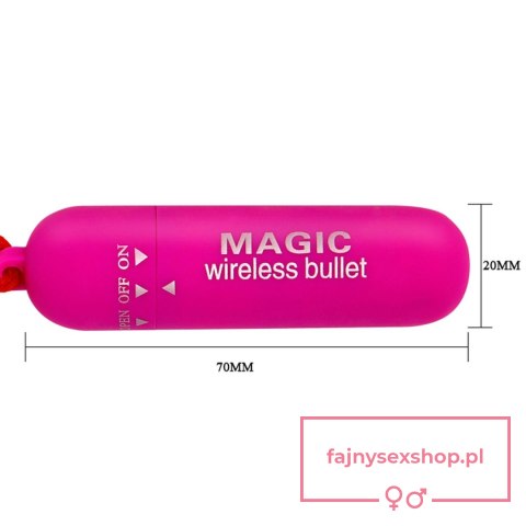 BAILE- Magic wireless bullet Vibration BAILE- Magic wireless bullet Vibration