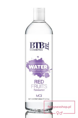 BTB WATER BASED FLAVORED RED FRUITS LUBRICANT 250ML