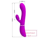 PRETTY LOVE - Clitoris Vibrator, 12 vibration functions Memory function 4 licking settings