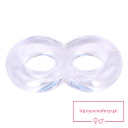 Duo Cock 8 Ball Ring-Clear