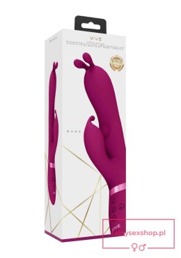 Gada - Vibrating Bunny Ear G-Spot Rabbit with Pulse Wave Shaft