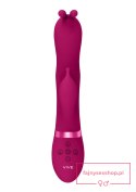 Gada - Vibrating Bunny Ear G-Spot Rabbit with Pulse Wave Shaft