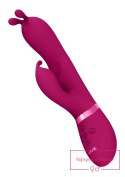 Gada - Vibrating Bunny Ear G-Spot Rabbit with Pulse Wave Shaft