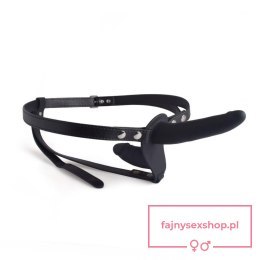 Cintura doppio fallo strap-on Black