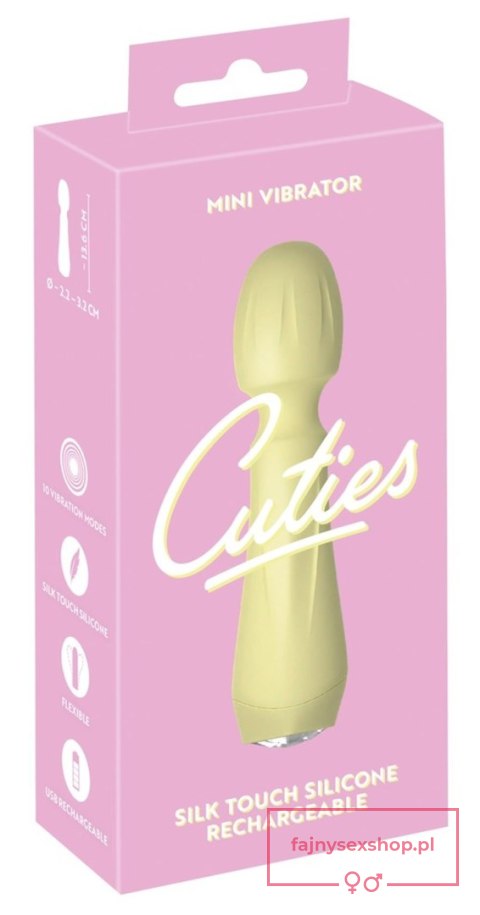 Cuties Mini Vibrator Yellow 4
