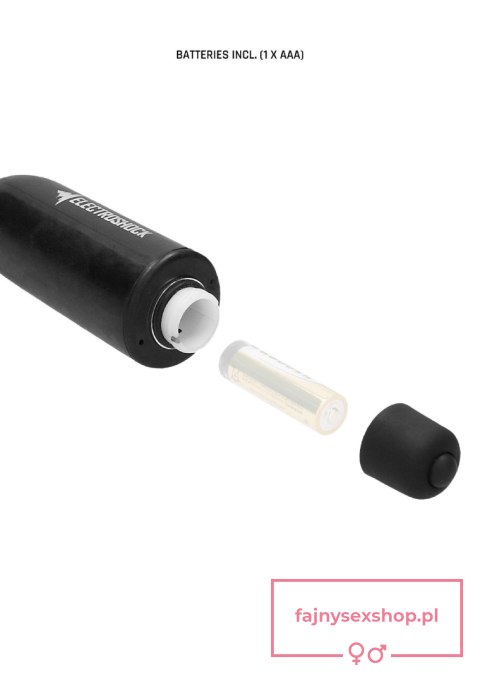 E-Stimulation Vibrating Urethral Sounding Plug - Black E-Stimulation Vibrating Urethral Sounding Plug - Black
