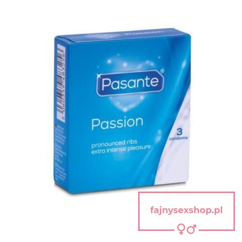 Passion stimulating condoms 3 pcs Passion stimulating condoms 3 pcs