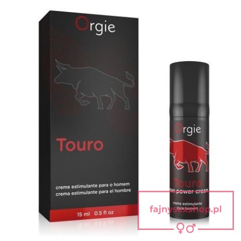 Żel-TOURO - ERECTION CREAM - WITH TAURINA - 15 ML