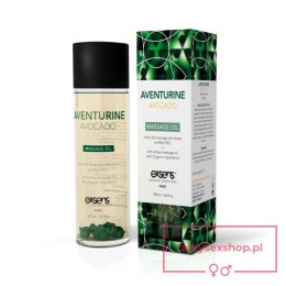 AVENTURINE AVOCADO Organic Massage Oil with stones 100 ml