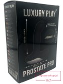 Luxury Play Prostate Stimulator - Silicone Usb Massager - 7 Function - Pulsator - Heating - Black