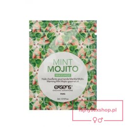 MINT MOJITO SACHET Warming gourmet massage oil (3 ml x 10 szt.)