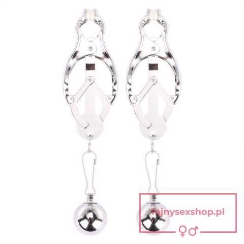 Me You Us Clover Nipple Clamp Silver