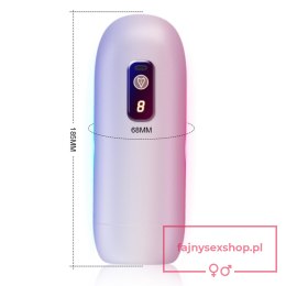 Masturbator- USB Rechargeable, 8 vibration functions