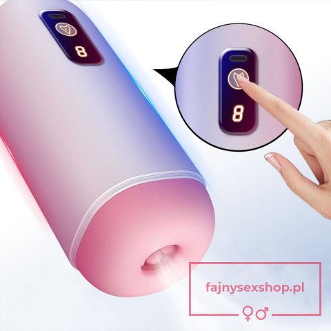 Masturbator- USB Rechargeable, 8 vibration functions Masturbator- USB Rechargeable, 8 vibration functions