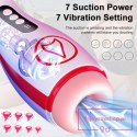 Masturbator - Vibrating Masturbation Cup , 7 Suction Power, 7 Vibration Setting