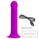 PRETTY LOVE - Murray PURPLE, 12 vibration functions 12 pulse wave settings Suction base