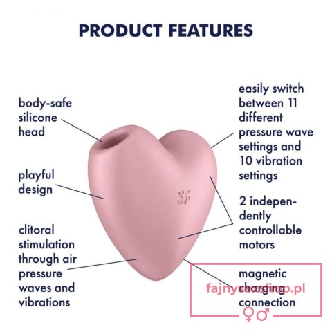 Stymulator-Cutie Heart (Light Red) Stymulator-Cutie Heart (Light Red)