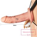 Vibrating Unisex Hollow Strap On