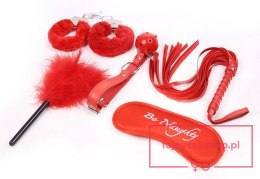 Fetish Fever - Bondage Set - 5 pieces - Red