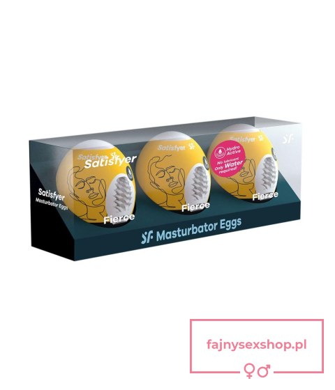 Masturbator-Eggs (set of 3 Fierce) Masturbator-Eggs (set of 3 Fierce)