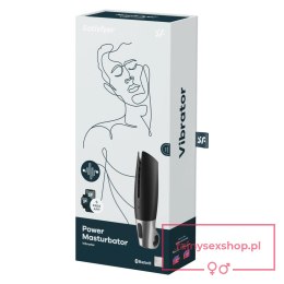 Power Masturbator black silver