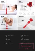 Rosestick Red, 9 vibration functions Rosestick Red, 9 vibration functions
