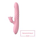 Wibrator-Angelia, USB 3 functions of thrusting / 20 vibrations Flesh